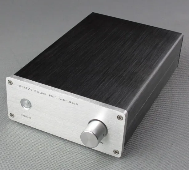 Breeze Audio 1706A preamp /power amplifier amplifier case aluminum