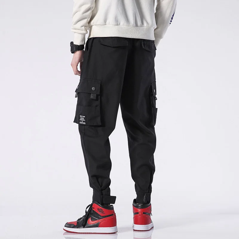 M-4XL 5XL 2019 Spring Track Pants Men Sweatpants Mens Joggers Pants Cargo Camo Tactical Harem Mans Jogger
