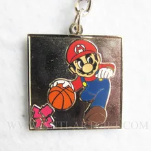 Мягкие эмалированные значки посеребренные Необычные брелок с прохладным спорт мальчик баскетбол нагрудные булавки " без минимальный объем заказа