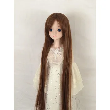 

BJD SD wig Can be divided into bangs long straight hair lazy shape 1/3 1/4 1/6 1/8 can be customized 21 colors to choose from