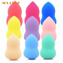 Высокое качество 9 шт. Pro beauty пуховка для нанесения основы под макияж многоцветные губки новые jan6