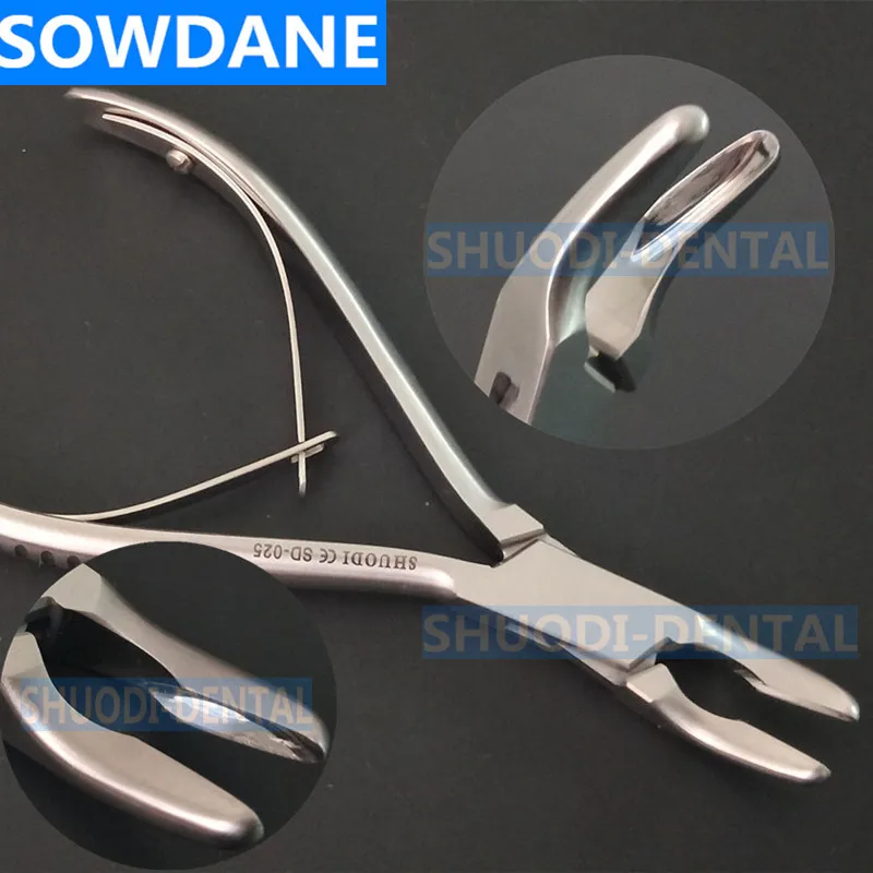 Ferramenta de Cirurgia Instrumento Ortodôntico Dental Osso Rongeur Alicate Forcep Dentista Cirúrgica Laboratório Novo ce