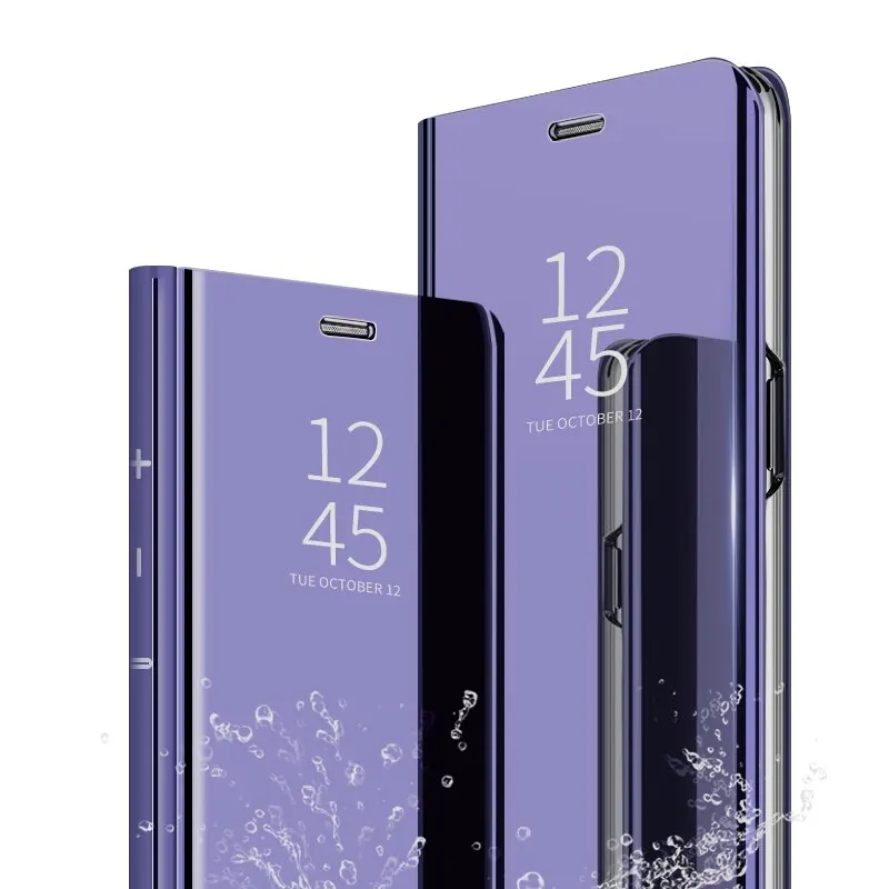 Mirror Flip Case For Samsung A6 A8 A9 A7 2018 A90 5G A70s A51 A71 A80 A10E A20E A91 A81 A11 A21 A41 A70E Fundas |