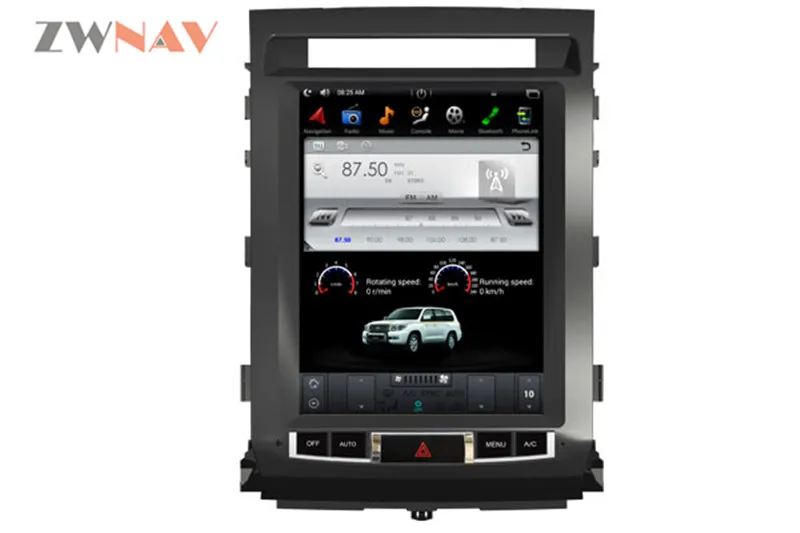 Clearance ZWNVA Tesla Style IPS Screen For TOYOTA LAND CRUISER LC200 2008-2015 Android 6.0 RAM 2GB ROM 64GB Car GPS Navigation Haedunit 8