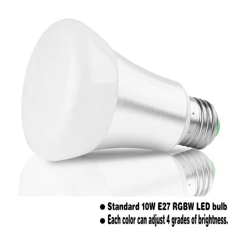 E27 Светодиодный лампочки для сценического освещения Яркость 18 Вт RGB 12 Цветов с