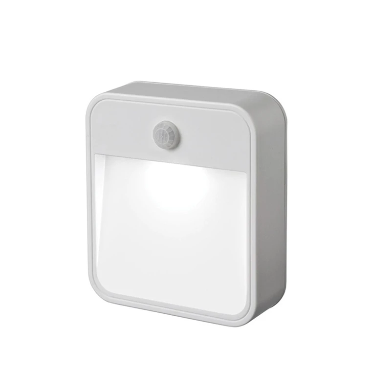 

Free Shipping Hot Selling LED wireless Motion Sensor Night lights Battery Powered Porch Lamp for Hallway Pathway nightlights