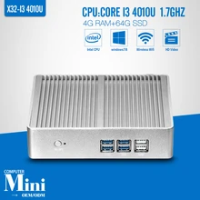 Mini Tablet PC Core I3 4010U 4 G RAM 64 G SSD WIFI computador Desktop Htpc barato Mini PC Desktop Windows 7 Ubuntu
