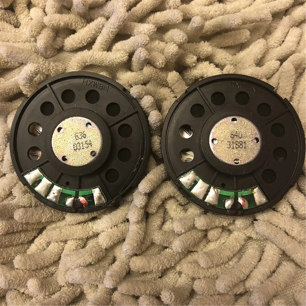 Ceny Niesamowity dźwięk DIY 53mm głośnik 60 Ohm stalowa osłona zdemontowana jednostka ze słuchawek