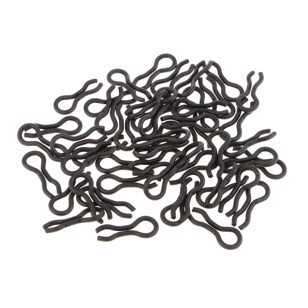 50pcs Stainless Steel Sinker Eyes 24mm fit Do-It, Hilts & other Sinker Molds