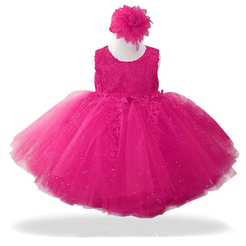 Г. новые кружевные Платье для маленьких девочек 9 м-24 м 1 лет для маленьких девочек s платье для девочек на день рождения Vestido День рождения принцессы dress16 - Цвет: As picture
