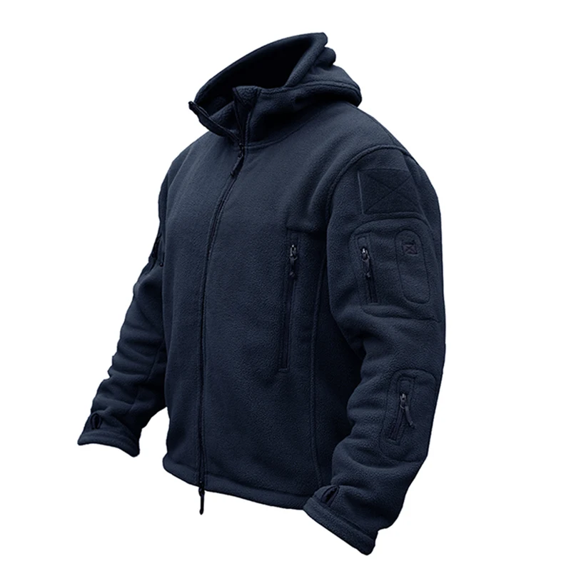 TACVASEN Premium Cashmere Hooded Winter Jacket