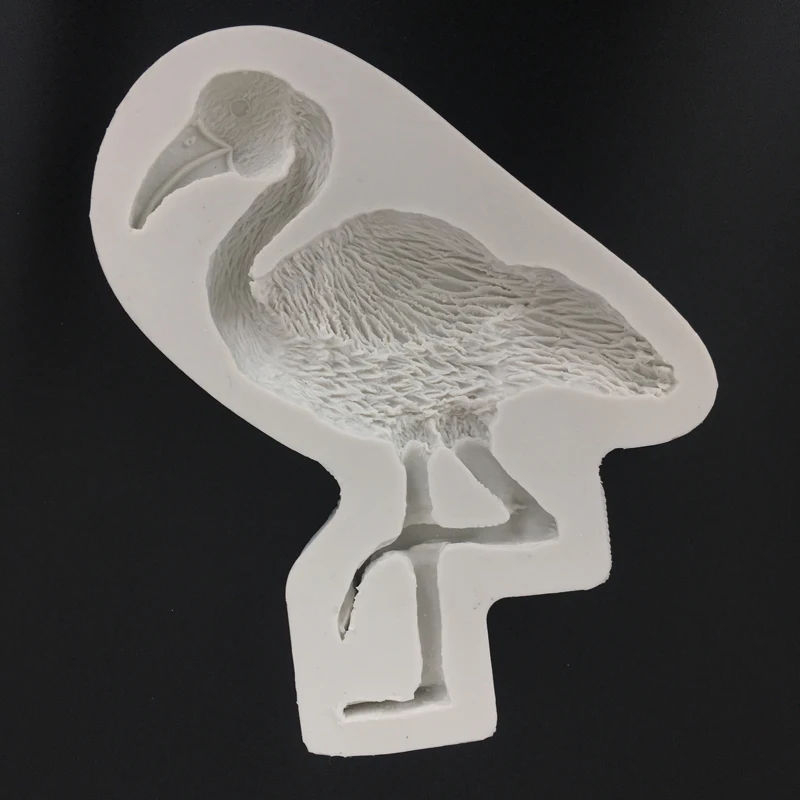 

1 Pcs Cake Tool Flamingo Silicone Mold Birthday Wedding Cake Decoration DIY Chocolate Baking Tools
