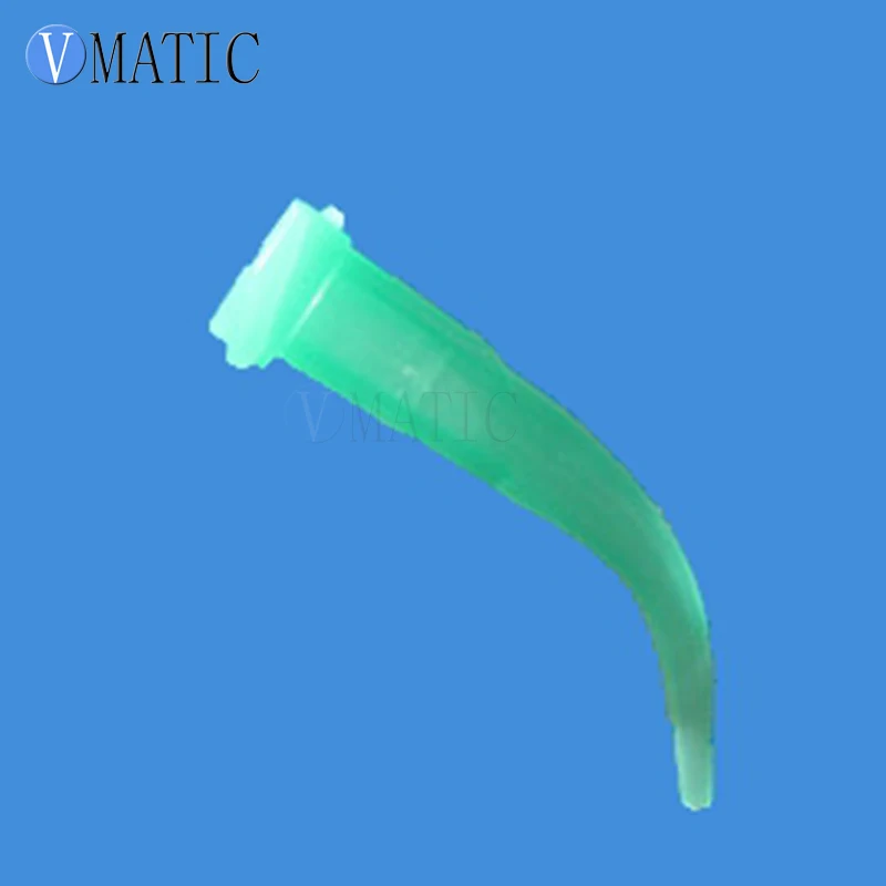 

Free Shipping 100pcs 18G TT Tapered Dispensing Plastic Needle Bent Tips