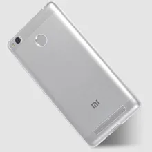 For Xiaomi Redmi 3S Case Transparent Ultrathin Sof