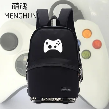 

X BOX controller concept new design game fans backpack for boyfriend new black nylon school backpack for student NB083