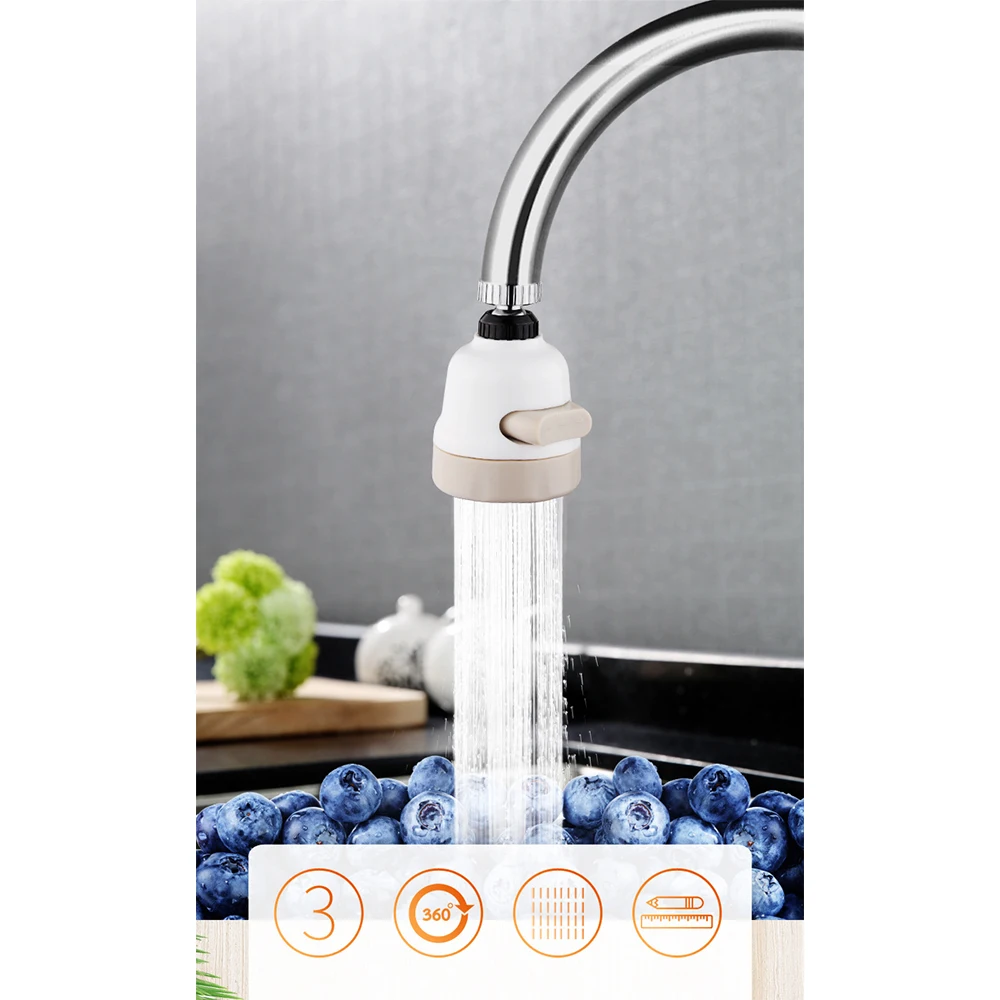 Регулировочный кран кухонный кран для душа 360 Поворот водосберегающая душевая головка кухонный кран фильтрованный кран аксессуары