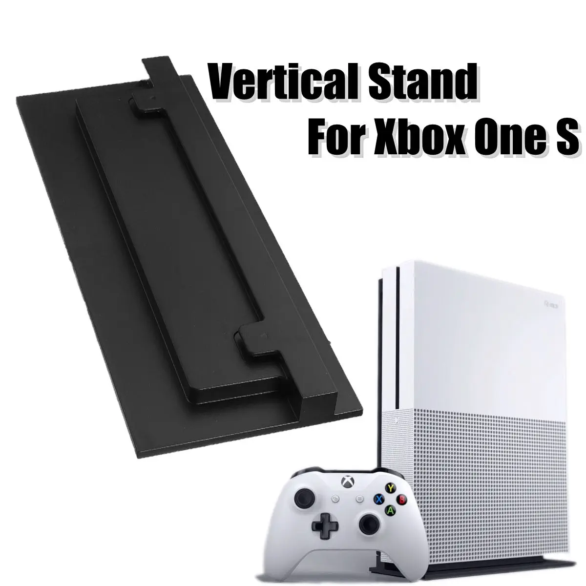 

3D Printed ABS Vertical Stand Mount for Microsoft for S Slim Game Console Holder Dock