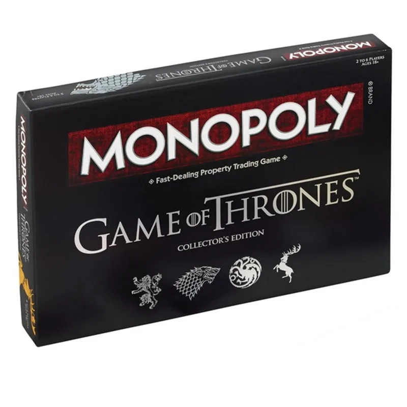 

Game of Thrones Jon Snow Cosplay Prop Paper Card Flight Chess Woman Men Board Game Party Cosplay props