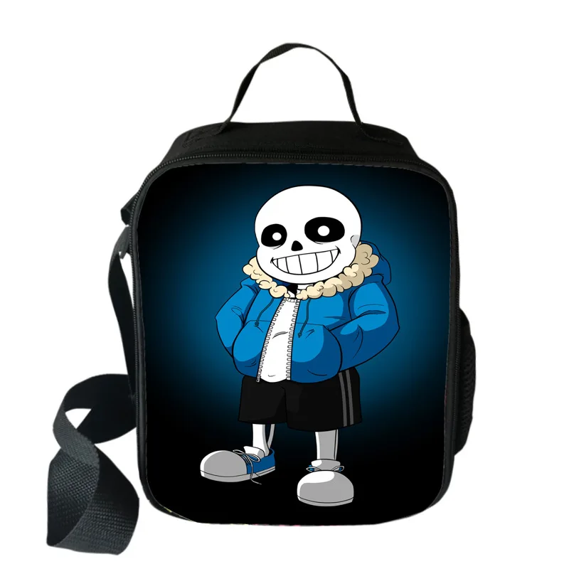 Undertale 10 Детская сумка-холодильник с героями мультфильмов Undertale Sans, переносные термо-пищевые сумки для пикника для школы, для детей, для мальчиков, сумка для обедов Tote - Цвет: Undertale 10