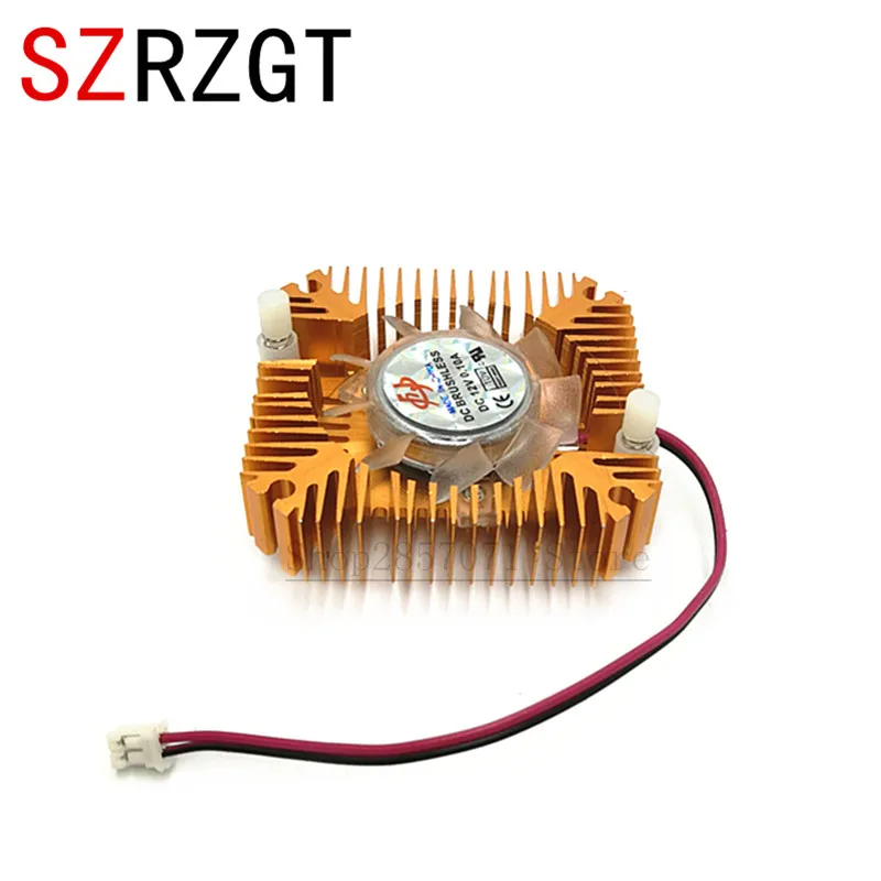 Aluminum Heat Sink 12V Cooling Fan for High Power 5W-100W LED Power Transistor