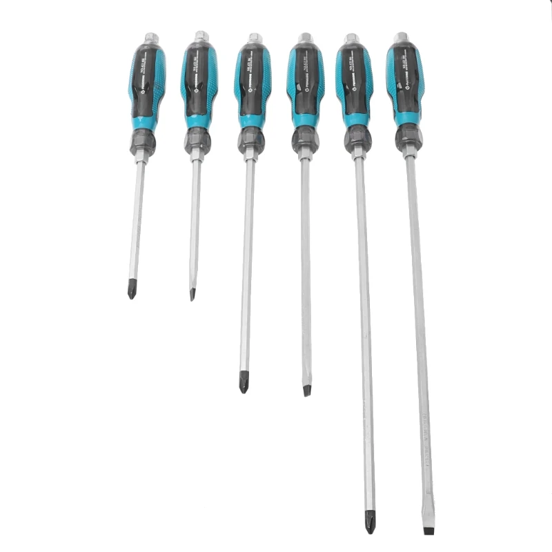 

H6.3 Phillips Cross Flat Head Screwdriver Set Multi-Bit Tools Steel Rod Multi Repair Screw driver Hand tool-m20