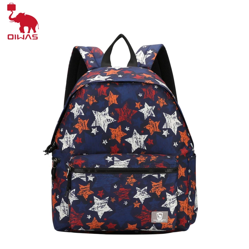 

Oiwas Large Capacity 14" Laptop Backpack Travel Bag Zipper Summer Breathable Backpacks Fashion Gift Bag