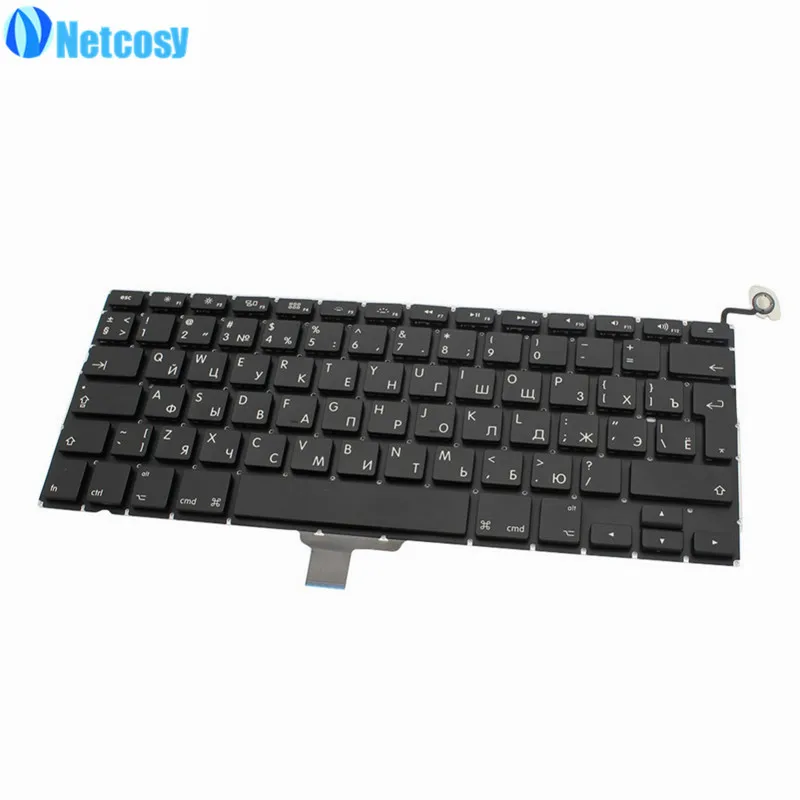

Netcosy New RU Version keyboard For Macbook Pro 13" A1278 RU replacement keyboard For Macbook A1278 2009 2010 2011 2012