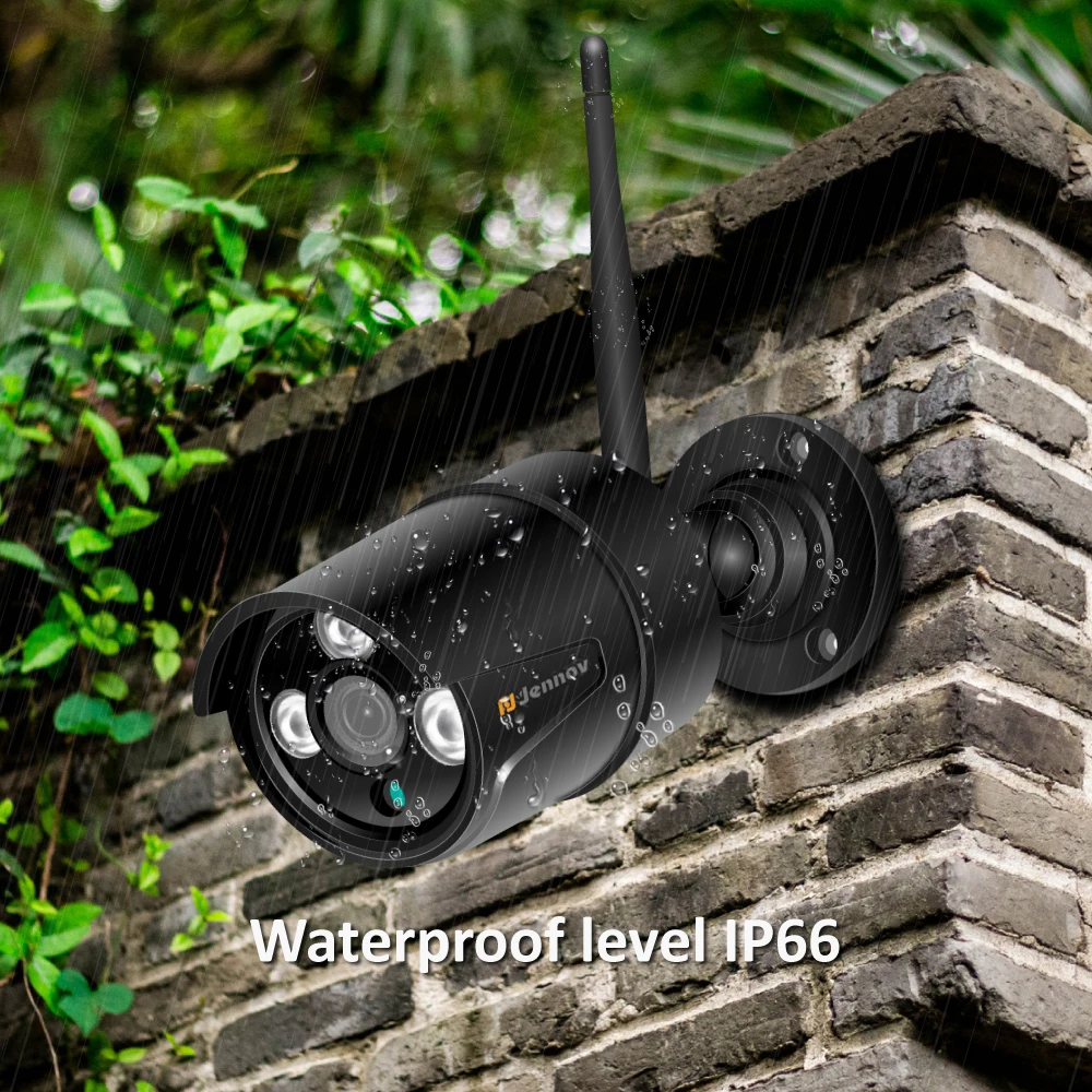 Jennov 4CH 1080P Wifi Video Surveillance Camera Wireless Security Cameras System For Home 2MP Video