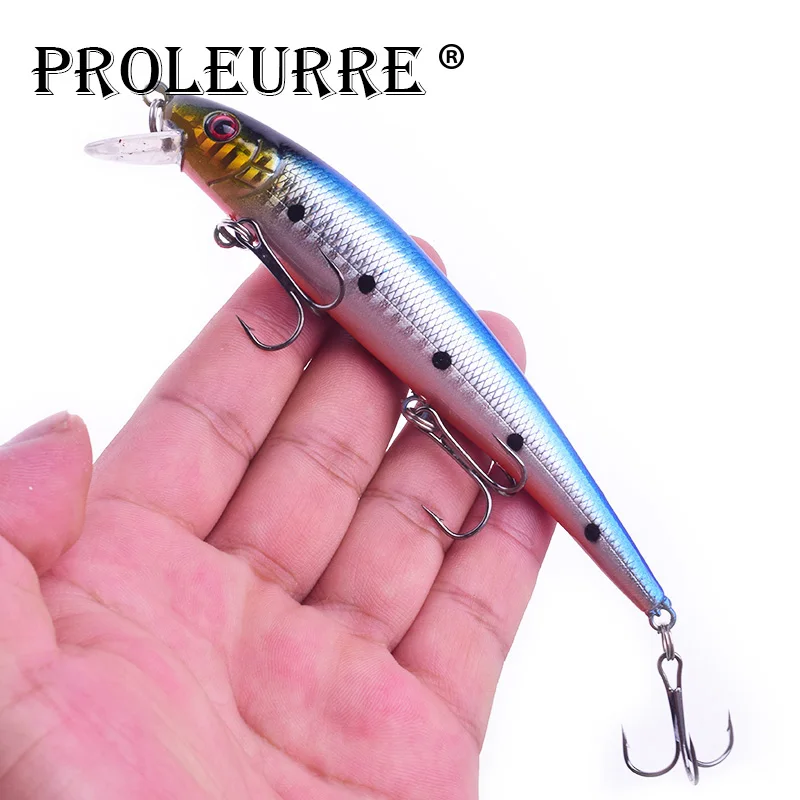Рыболовная приманка Proleurre Minnow 13 см 19 г искусственные кренкбейты 5 цветов приманки