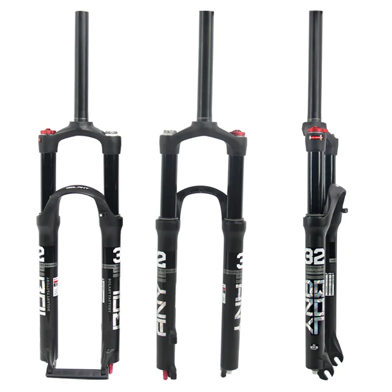 BOLANY Air Suspension Fork MTB Mountain Bike 26/" 27.5/" 29/" 100mm 1-1//8Threadless