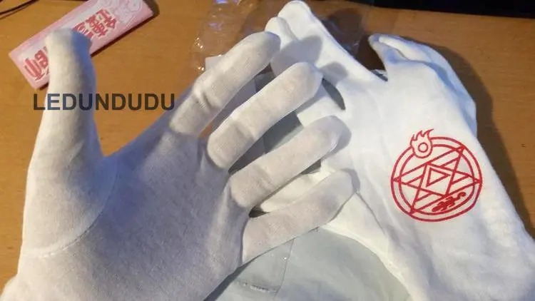 Edward Elric Gloves Left Wear