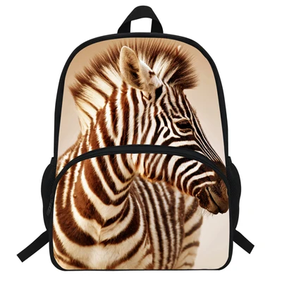 16 дюймов детский модный рюкзак для наездника животных рюкзак с фотоизображением женский туристический рюкзак для подростков школьная сумка для мальчиков - Цвет: mD981