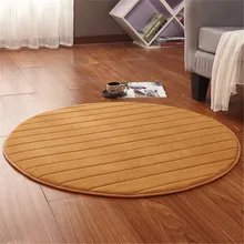 Гостиная Коврик для кофейного столика украшения комнаты круглый коралловый флисовый коврик Nordic ковер в современном стиле для спальни прикроватный коврик