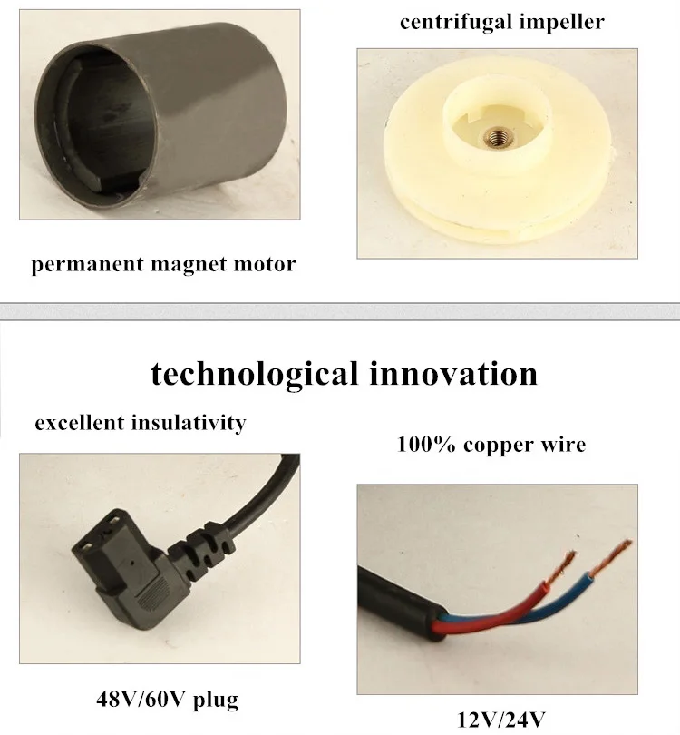 60 V dc подводный водяной насос SS304 dc centrifugal водяной насос 18 m dc мини водяной насос 200L/мин dc мини водяной насос