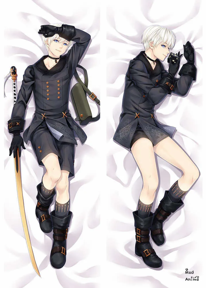 Наволочка с рисунком аниме NieR Automata сексуальная девушка YoRHa No. 2 Тип Botaku Waifu Dakimakura