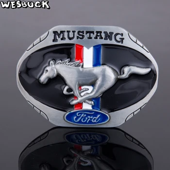 

WesBuck Brand Oval Belt Buckle Luxury Cowboy Isqueir Hebilla