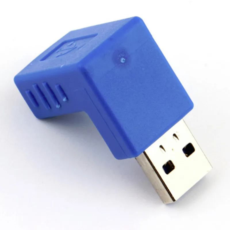 1 шт. высококачественный переходник с прямым углом USB 3 0 тип А штекер гнездо