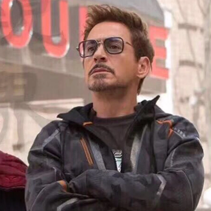 Брендовые дизайнерские солнцезащитные очки Tony Stark, очки Железного человека, стимпанк, винтажные женские солнцезащитные очки, Мстители, бесконечные войны, готические очки