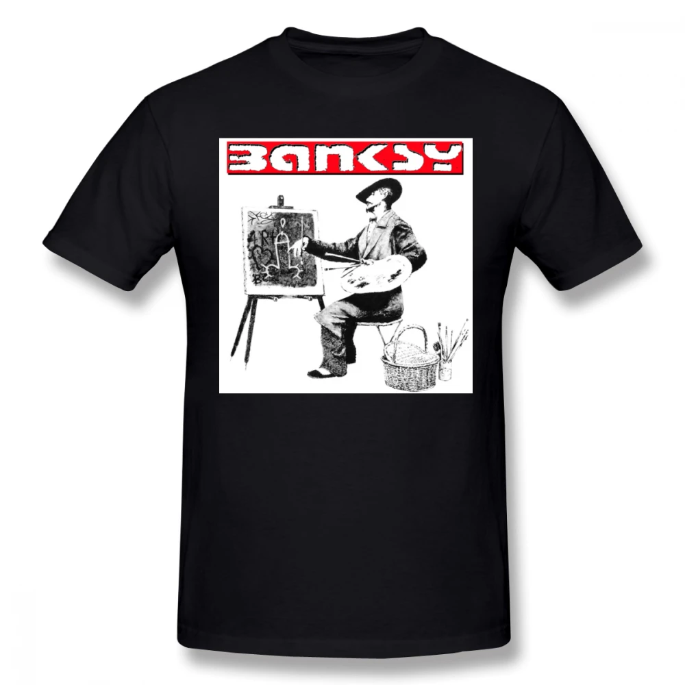 Banksy T Shirt Banksy The Artist T Shirt Short Sleeve Fashion Tee Shirt