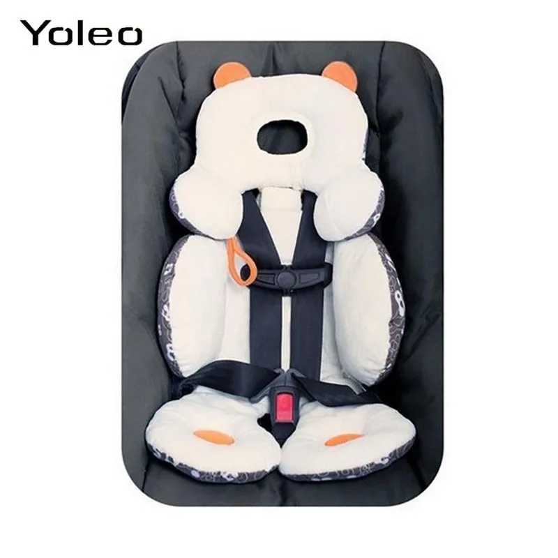 Baby Car Seat Cover Infant Toddler Head & Body Support for Car Seat Strollers Pad Cushions Soft Sleeping Pillow Car Pillow Mat