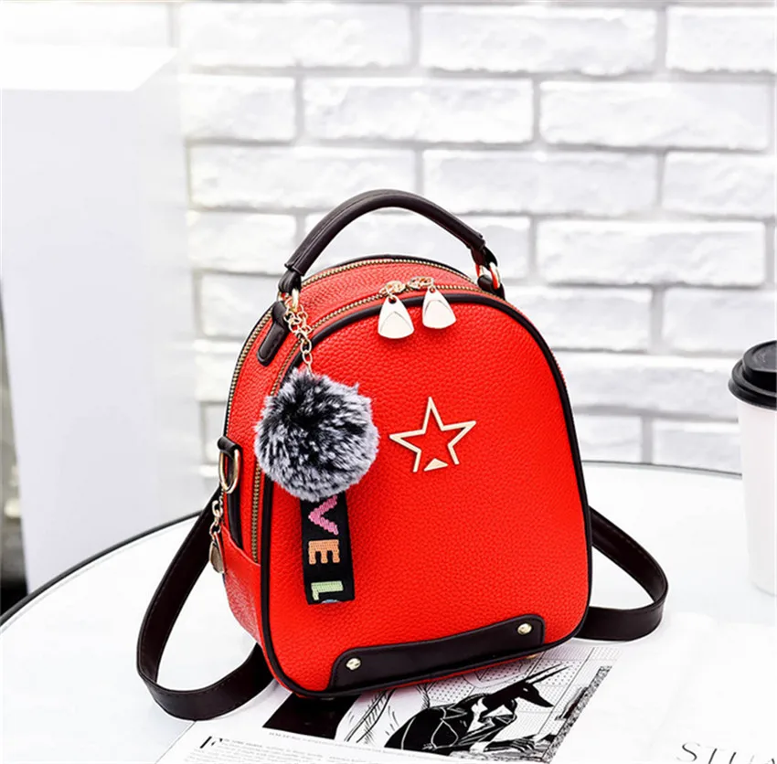 Мини Модные женские анти рюкзак ПУ Mochilas