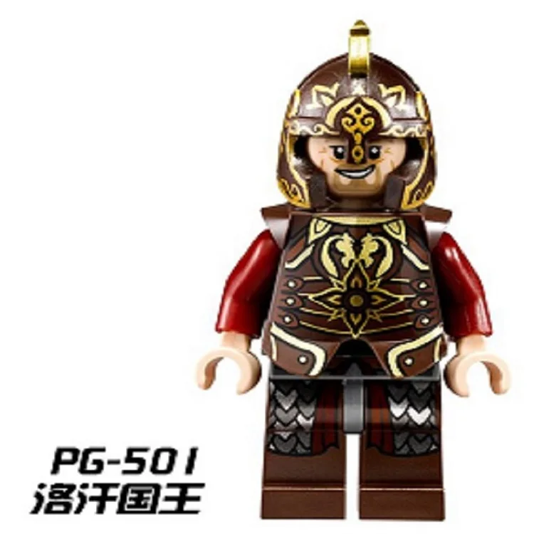 

Wars King Theoden Boromir Bricks Model Building Blocks Children Gift Toys Lord of the Rings The Battle of Helm's Deep PG501