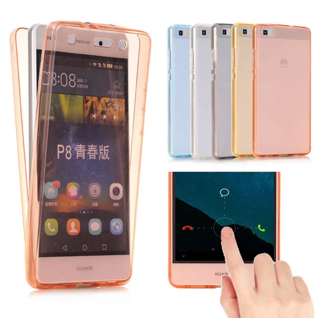 

Shockproof 360 Full Clear TPU Case For Huawei P8 Lite Mate 10 honor P8 P9 Lite For Huawei P10 P20 Lite Pro Plus 2017 Cell Phone