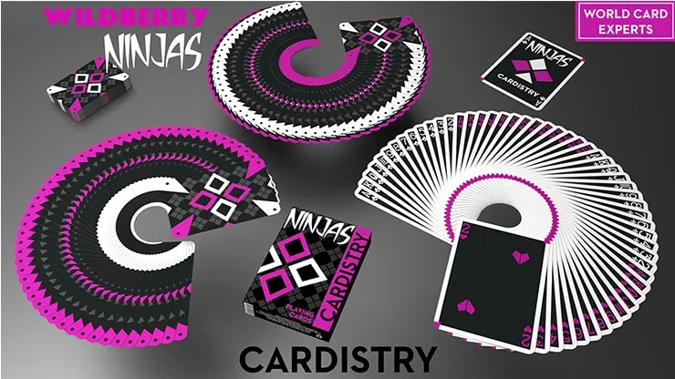 Cardistry Ninja Wildberry by De'vo vom Schattenreich and Handlordz 4