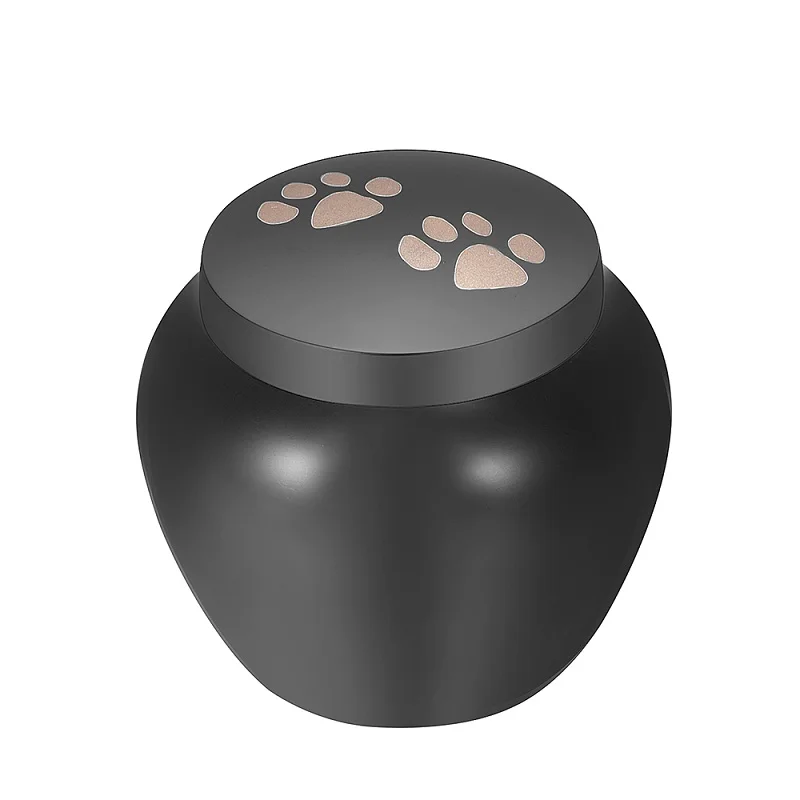 

Cremation Urns For Pet Ashes 316L Stainless Steel Funeral Memorial Mini Jewelry Urn Dog/Cat Paw Print Keepsake Ashes Locket