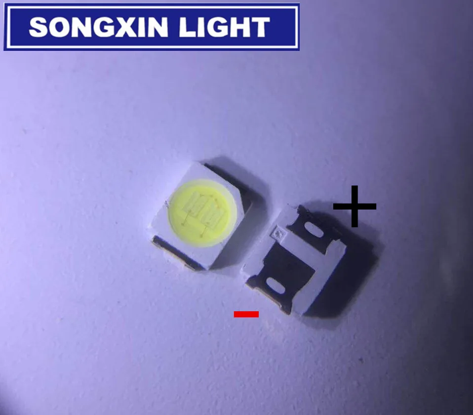 100PCS SONGXIN Factory Biggest Discount JUFEI Samsung seoul lg LED TV Backlight 1210 3528 2835 3V 500MA 1.5W 150LM Cool white