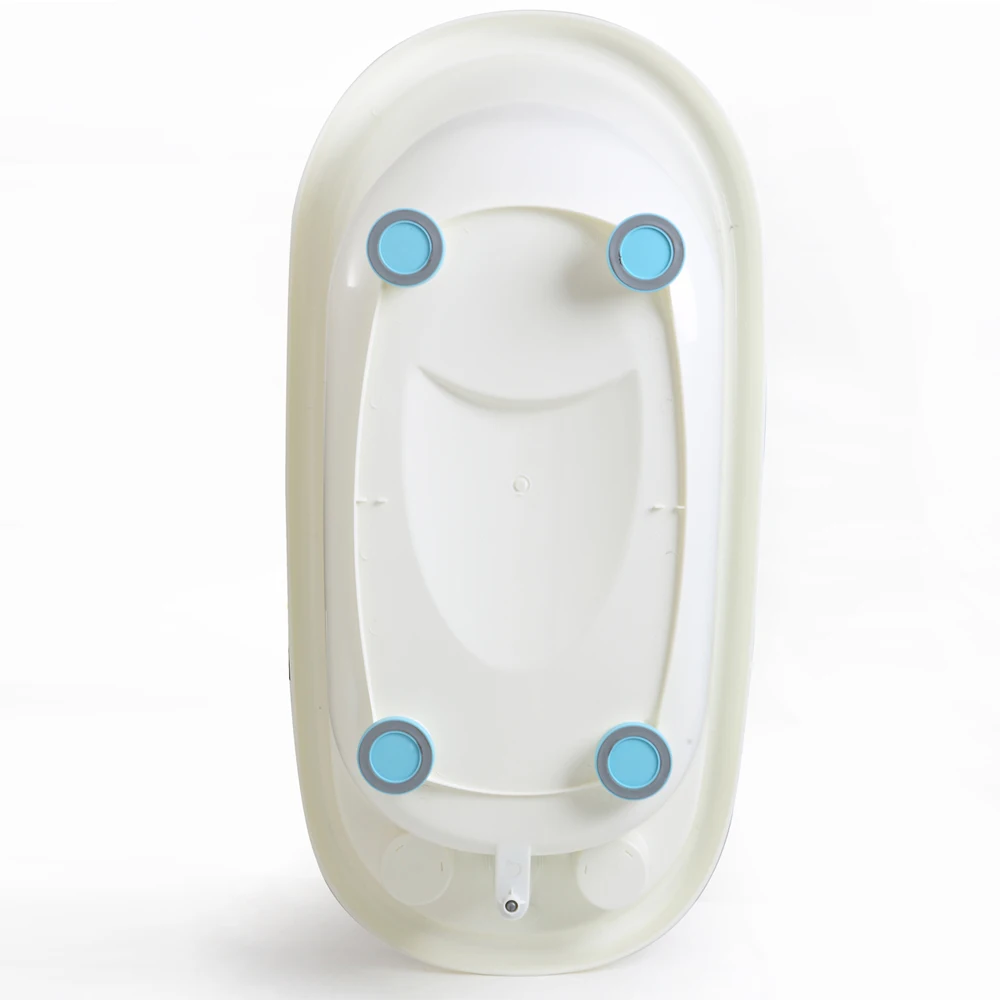 Newborn cheap baby bathtub with temperature, plastic bath tub for kids