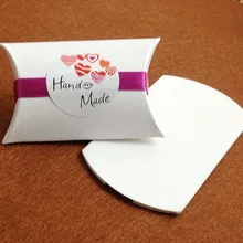 Свадебные важны Box100 шт 8x5,5x2 см DIY Бумага ювелирных изделий Подушка Дисплей коробка серьги/кольца/ шкатулка для драгоценностей набор пользовательские цена логотипа Экстра