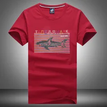 Для мужчин с круглым вырезом короткий рукав Футболка ходьба Бег езда восхождение мужской Печать Вышивка Половина рукава спорта на открытом воздухе Рыбалка Топы