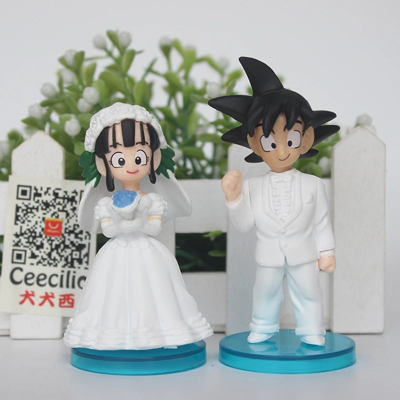 muñecos de boda dragon ball